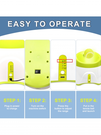 Автоматическая катапульта для собак PawBall 3 мяча-3