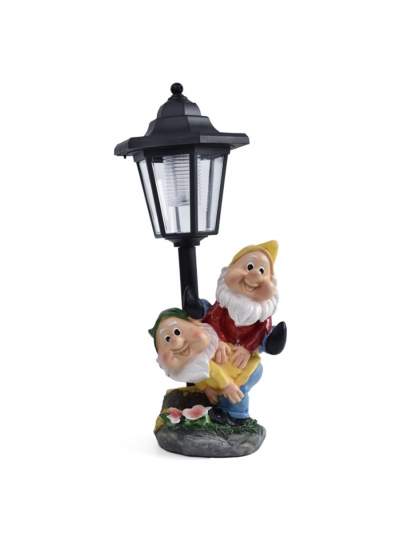Фигурка садовая с фонарем Gnome Lamp-1