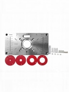 Пластина алюминиевая для фрезерного стола Silver